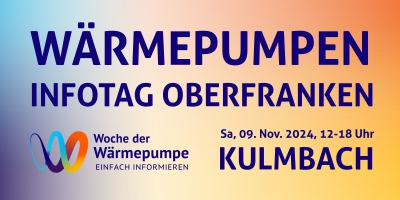 Wärmepumpen-Infotag Oberfranken